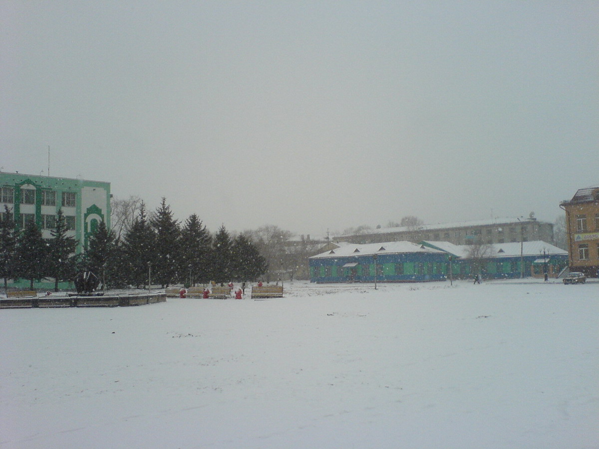 Белогорск Амурская область зимой 2021